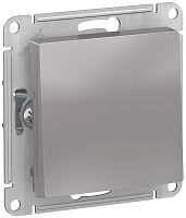 Переключатель без рамки Systeme Electric AtlasDesign 1-кл. перекрестный алюминий картинка